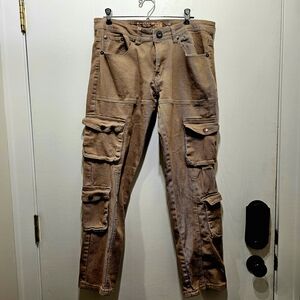 Demolition Rugged Tan Cargo Pants